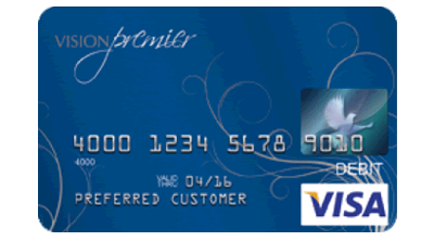 Vision Premier Prepaid Cards